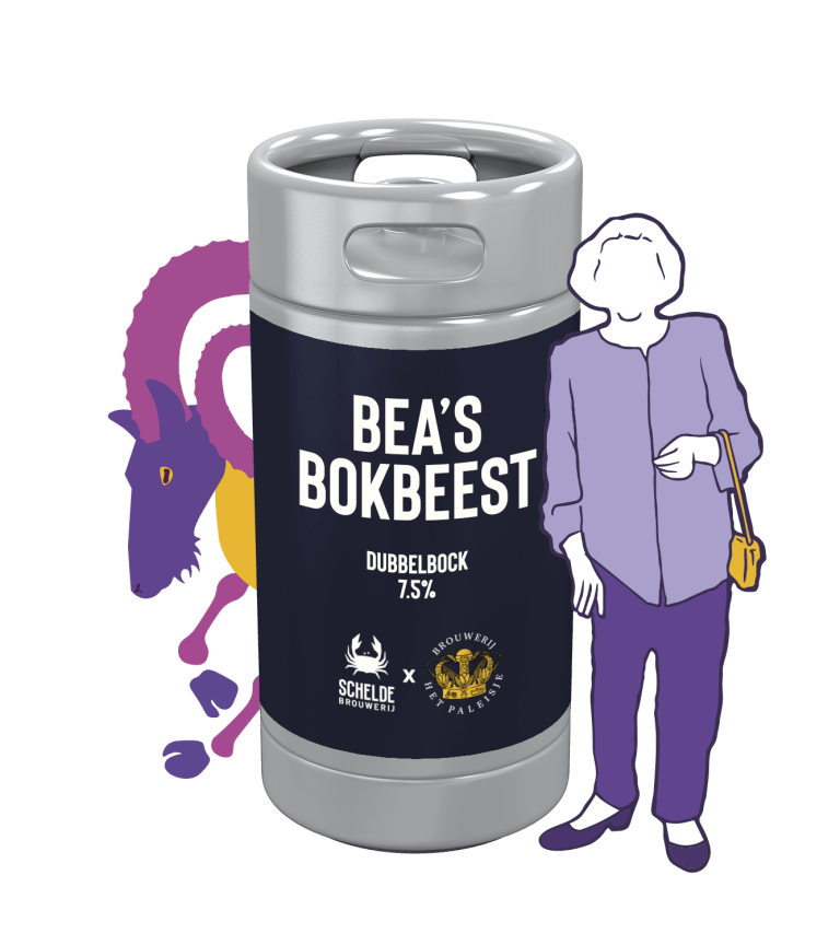 Scheldebrouwerij vat Bea's Bokbeest